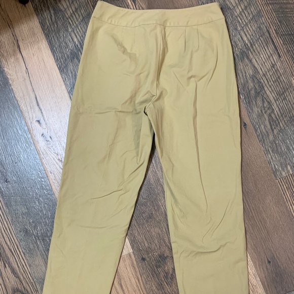 L.L.Bean  Women's size 8 Tan Side Zip Pants - Picture 2 of 6